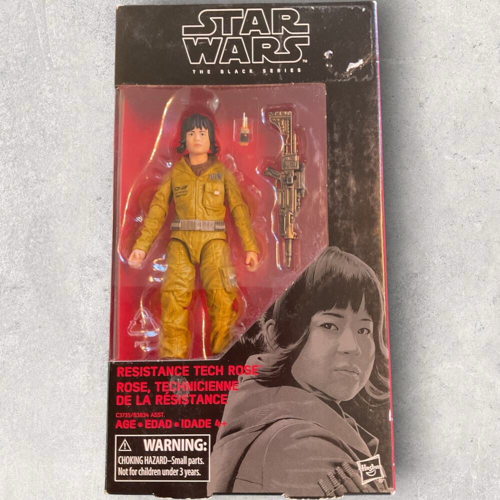 Star Wars Black Series 55 Resistance Tech Rose 6 Inch Figure New in Box